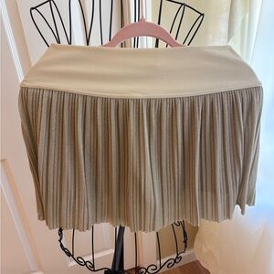 Aerie Sparkle Pleated Mini Skirt